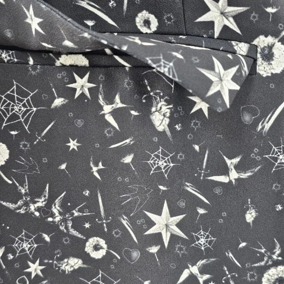 The Kooples Tattoo Print One Button Structured Women's Blazer Jacket XXS - Picture 5 of 9